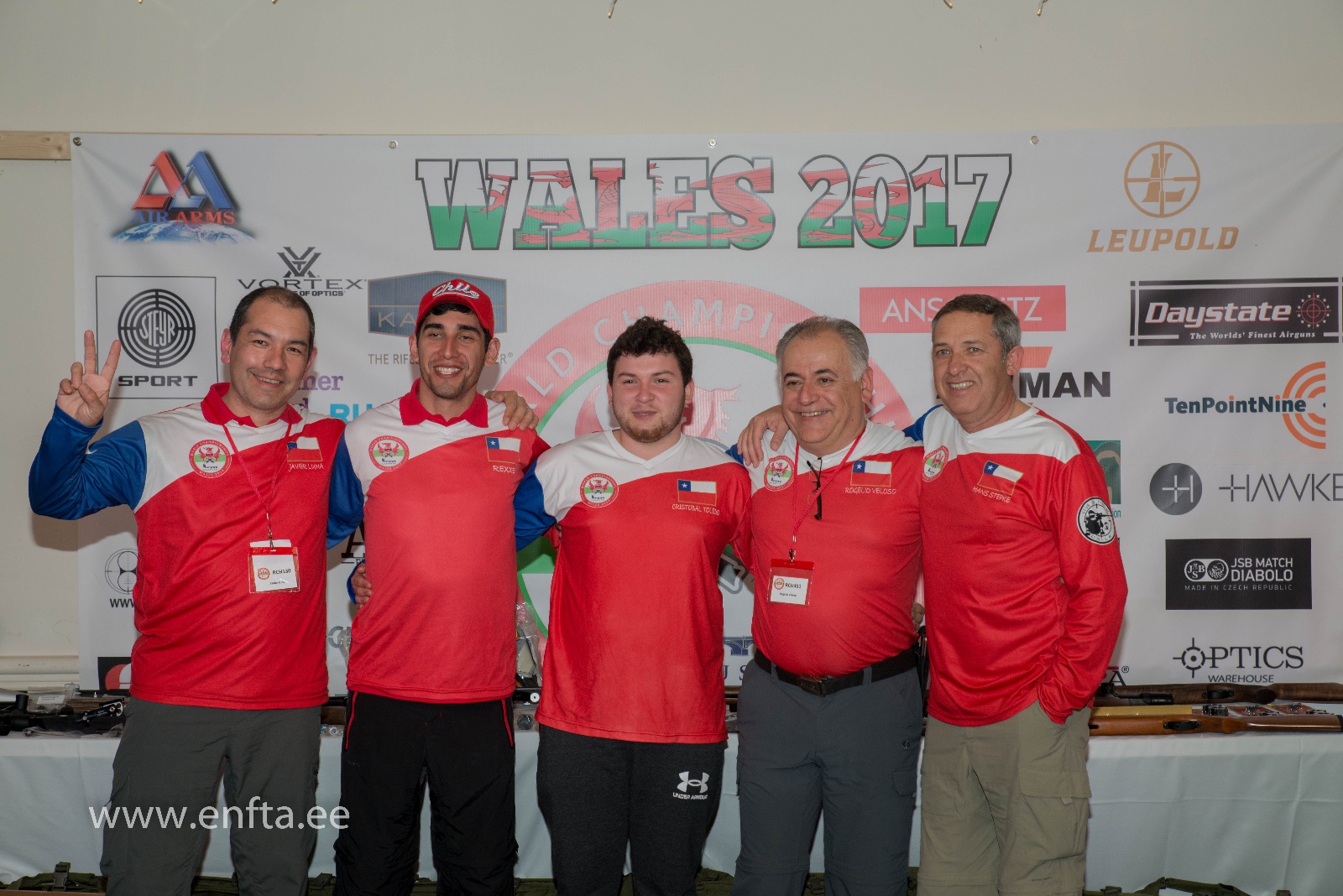 833 Shooters from Chile